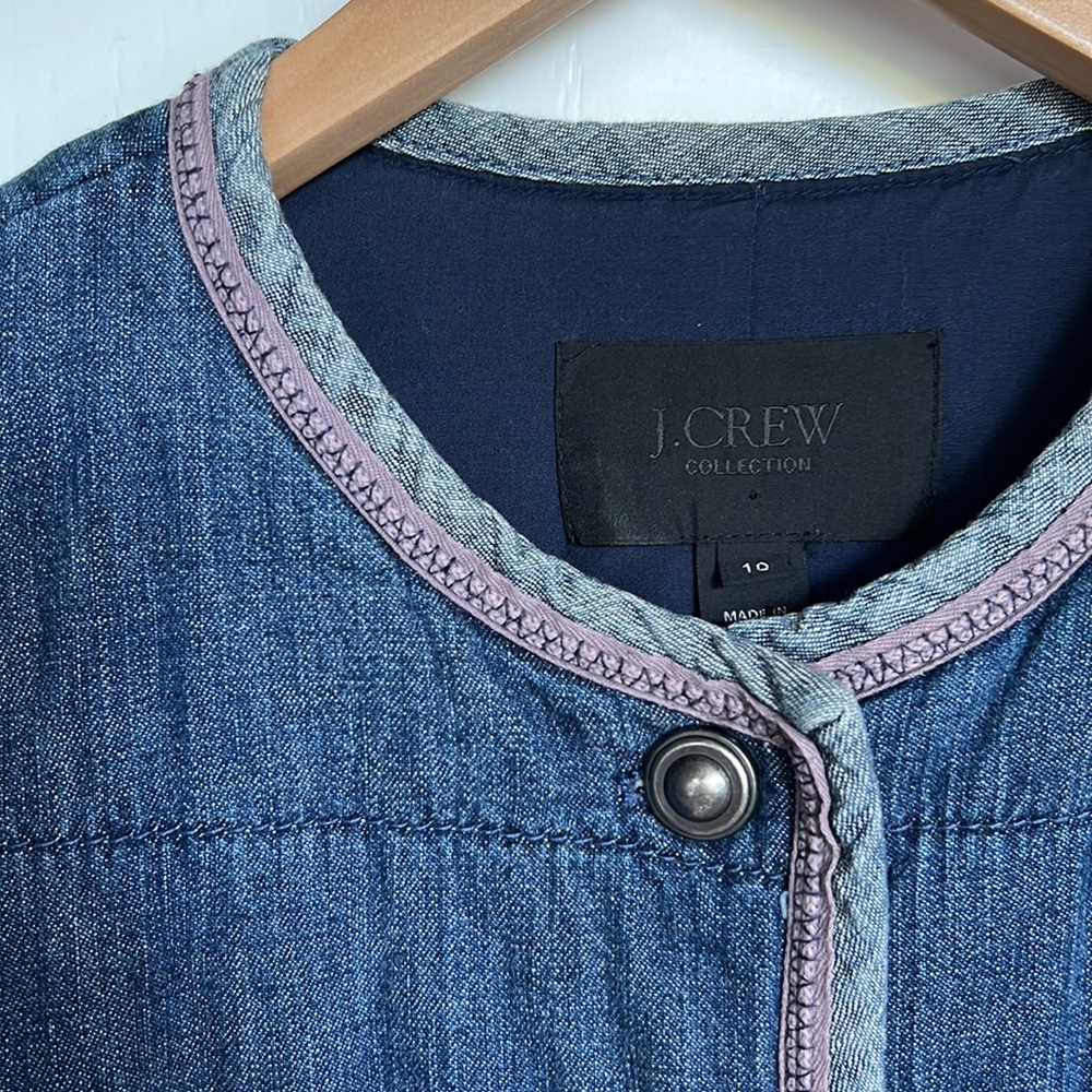 J.Crew Collection quilted jacket - Picture 3 of 5